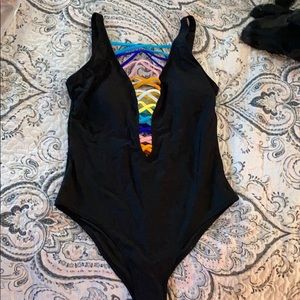 NEW Bomshe black swimsuit